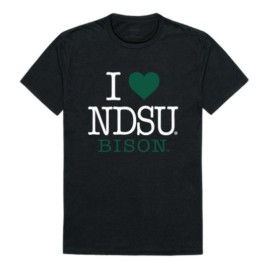 I Love NDSU North Dakota State University Bison Thundering Herd T-Shirt-Campus-Wardrobe