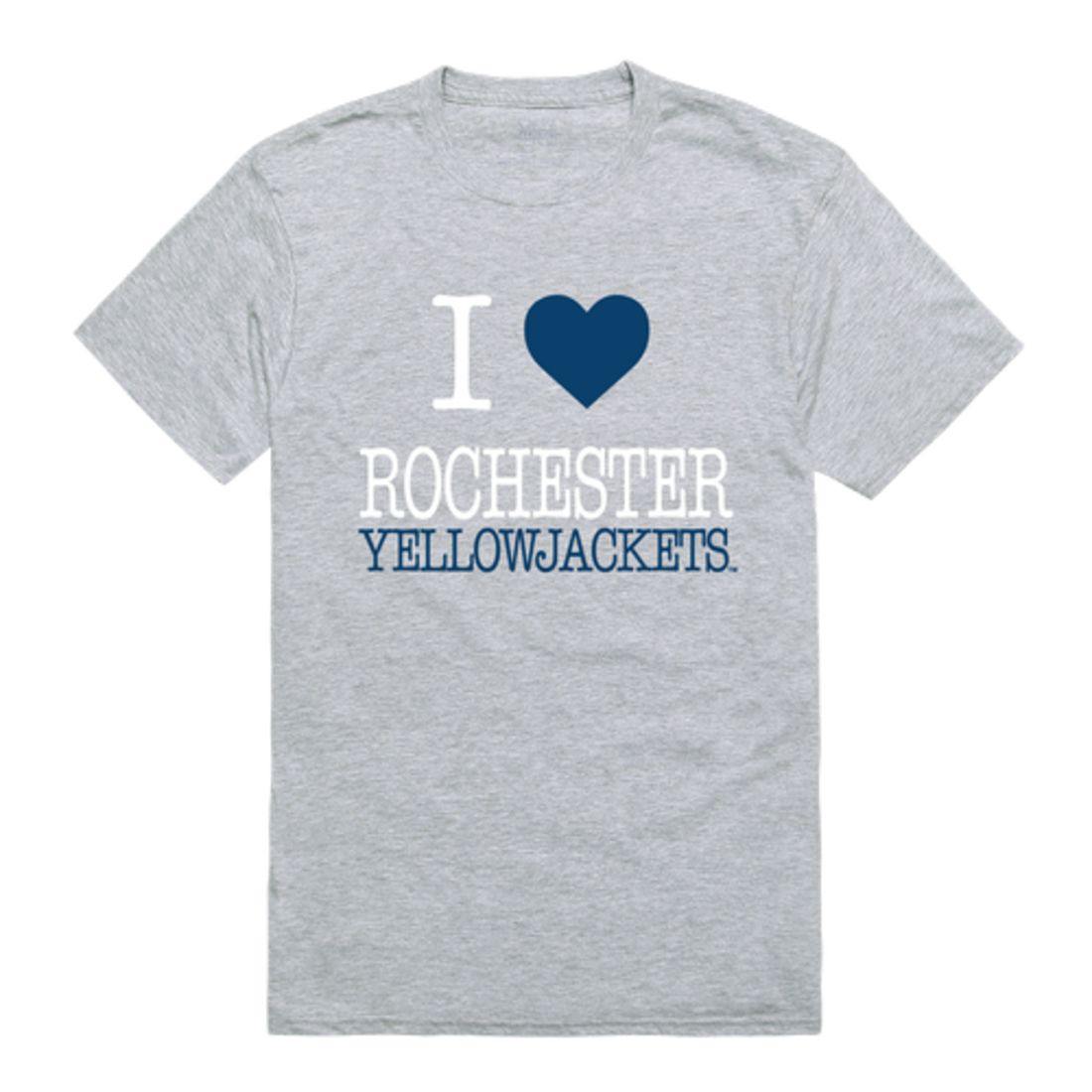 I Love University of Rochester Yellowjackets T-Shirt-Campus-Wardrobe
