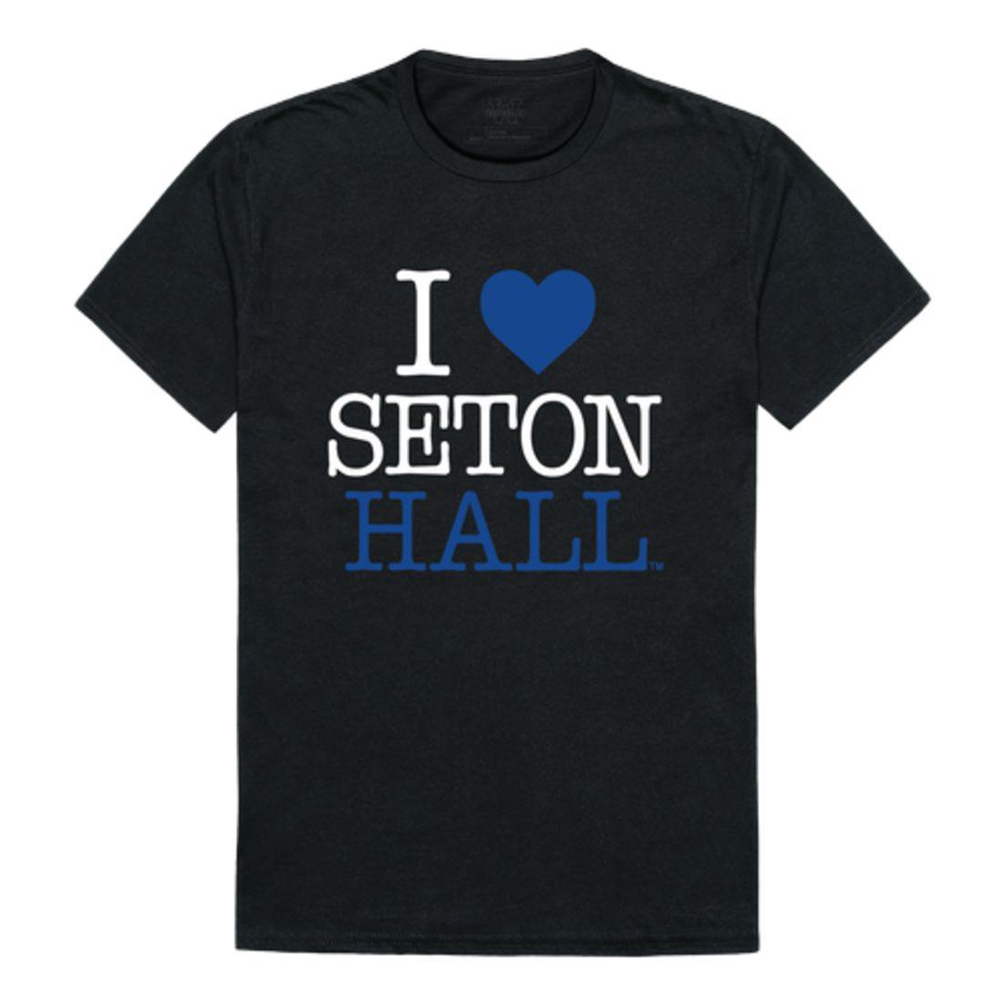 I Love SHU Seton Hall University Pirates T-Shirt-Campus-Wardrobe