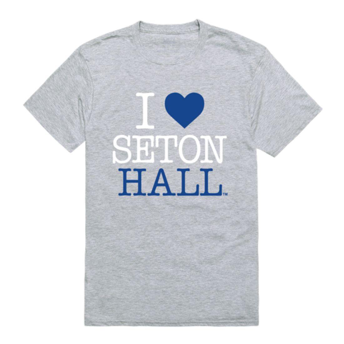 I Love SHU Seton Hall University Pirates T-Shirt-Campus-Wardrobe