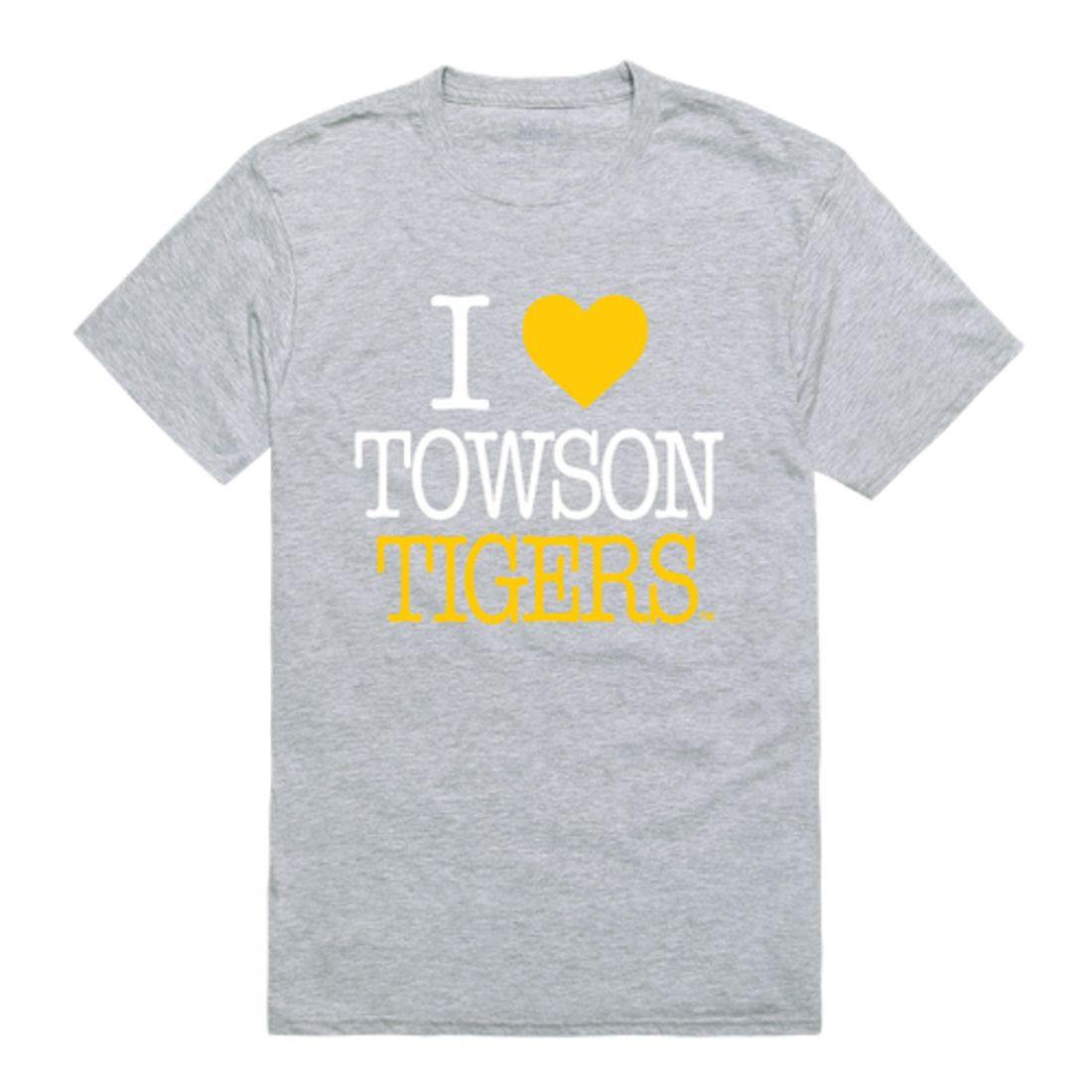 I Love TU Towson University Tigers T-Shirt-Campus-Wardrobe