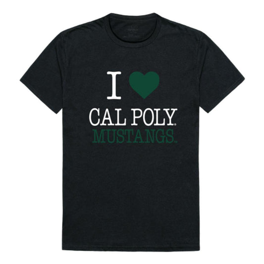 I Love Cal Poly California Polytechnic State University Mustangs T-Shirt-Campus-Wardrobe