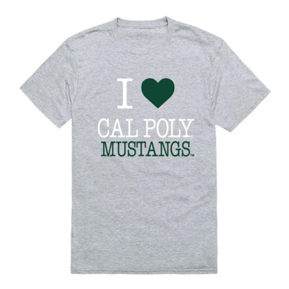 I Love Cal Poly California Polytechnic State University Mustangs T-Shirt-Campus-Wardrobe