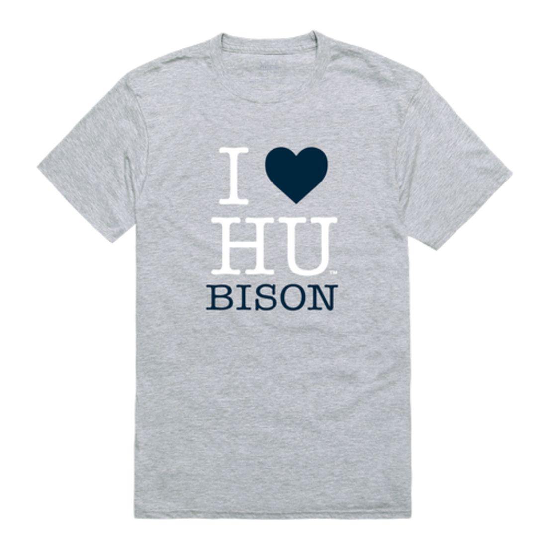 I Love Howard University Bison T-Shirt-Campus-Wardrobe