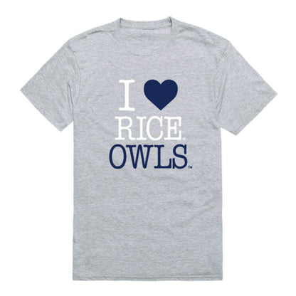 I Love Rice University Owls T-Shirt-Campus-Wardrobe