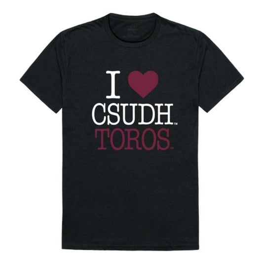 I Love CSUDH California State University Dominguez Hills Toros T-Shirt-Campus-Wardrobe