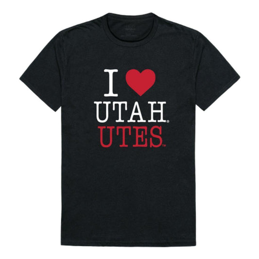 I Love University of Utah Utes T-Shirt-Campus-Wardrobe