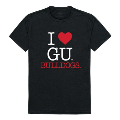 I Love Gonzaga University Bulldogs T-Shirt-Campus-Wardrobe