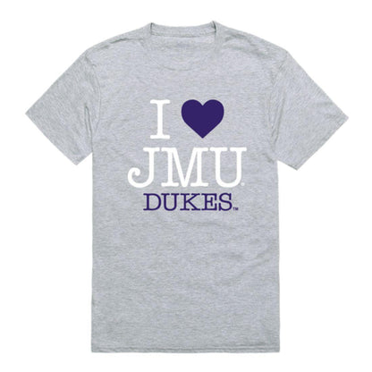 I Love JMU James Madison University Dukes T-Shirt-Campus-Wardrobe
