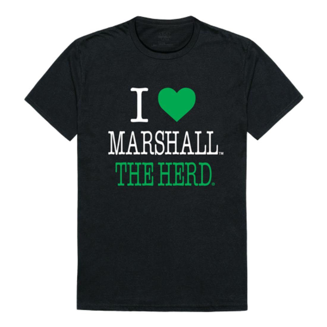 I Love Marshall University Thundering Herd T-Shirt-Campus-Wardrobe