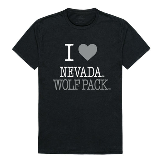 I Love University of Nevada Wolf Pack T-Shirt-Campus-Wardrobe