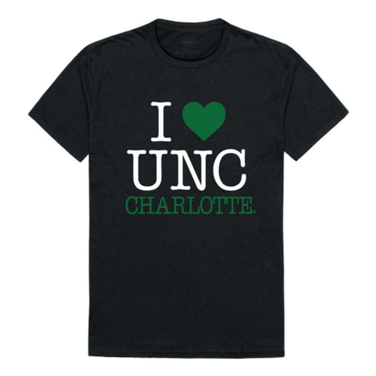 I Love UNC University of North Carolina at Charlotte 49ers T-Shirt-Campus-Wardrobe
