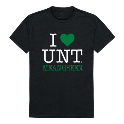 I Love UNT University of North Texas Mean Green T-Shirt-Campus-Wardrobe