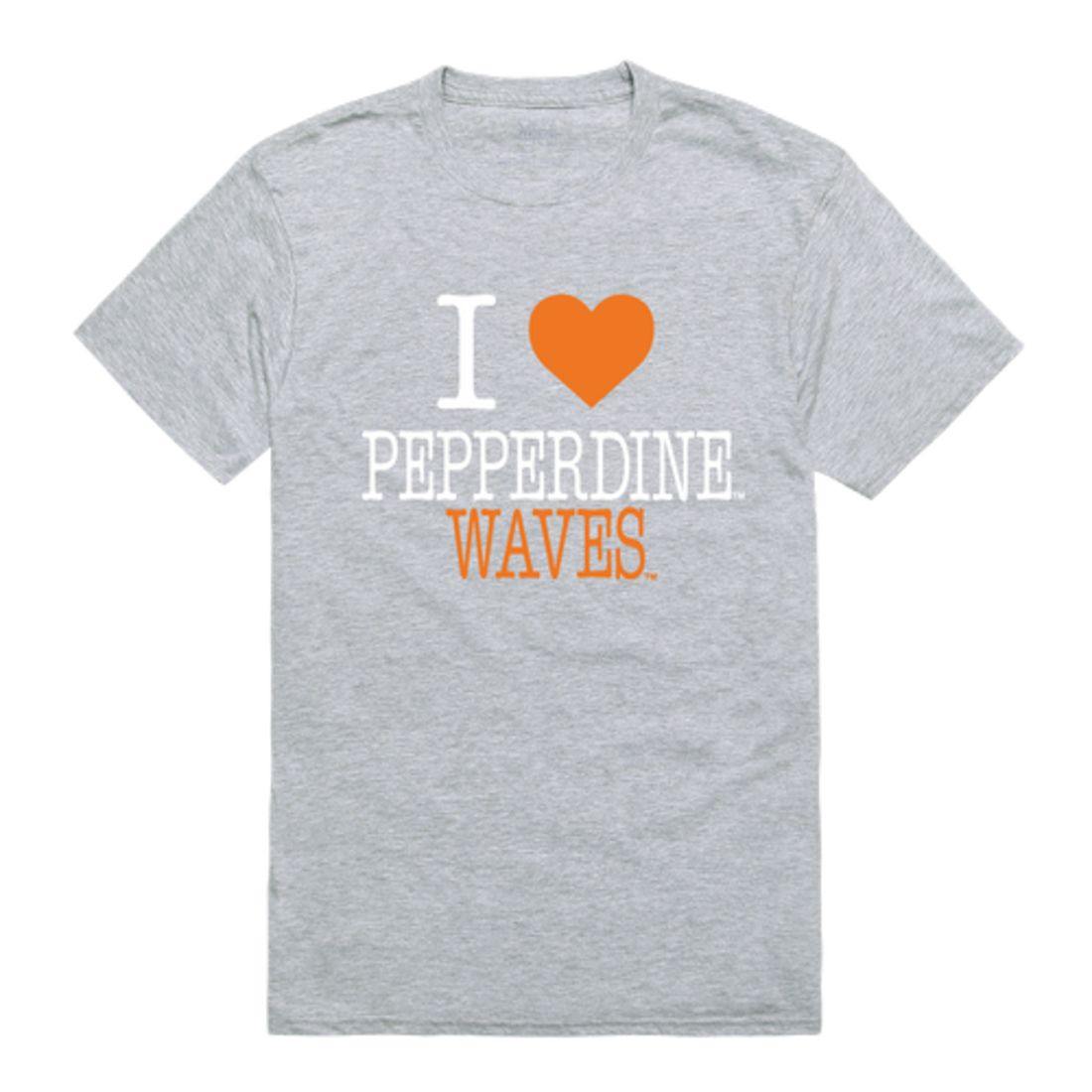 I Love Pepperdine University Waves T-Shirt-Campus-Wardrobe