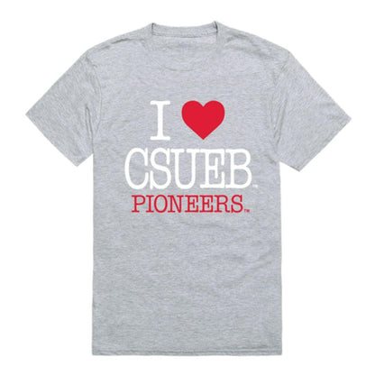 I Love California State University East Bay Pioneers T-Shirt-Campus-Wardrobe