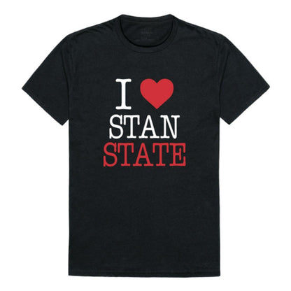 I Love CSUSTAN California State University Stanislaus Warriors T-Shirt-Campus-Wardrobe