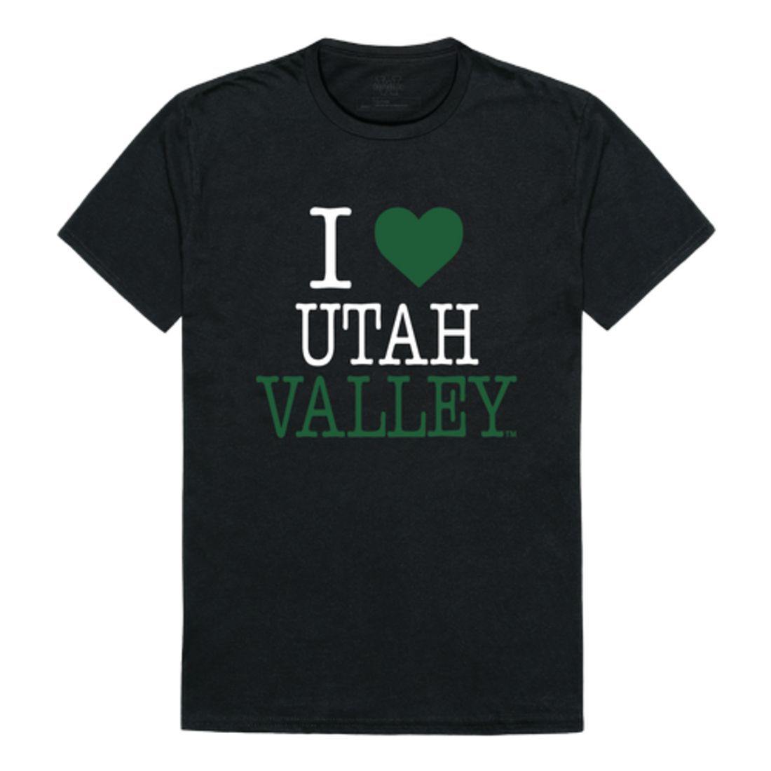 I Love UVU Utah Valley University Wolverines T-Shirt