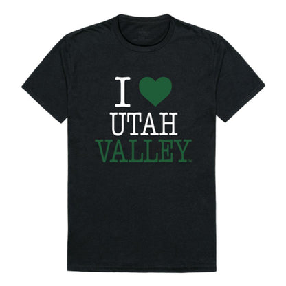 I Love UVU Utah Valley University Wolverines T-Shirt-Campus-Wardrobe