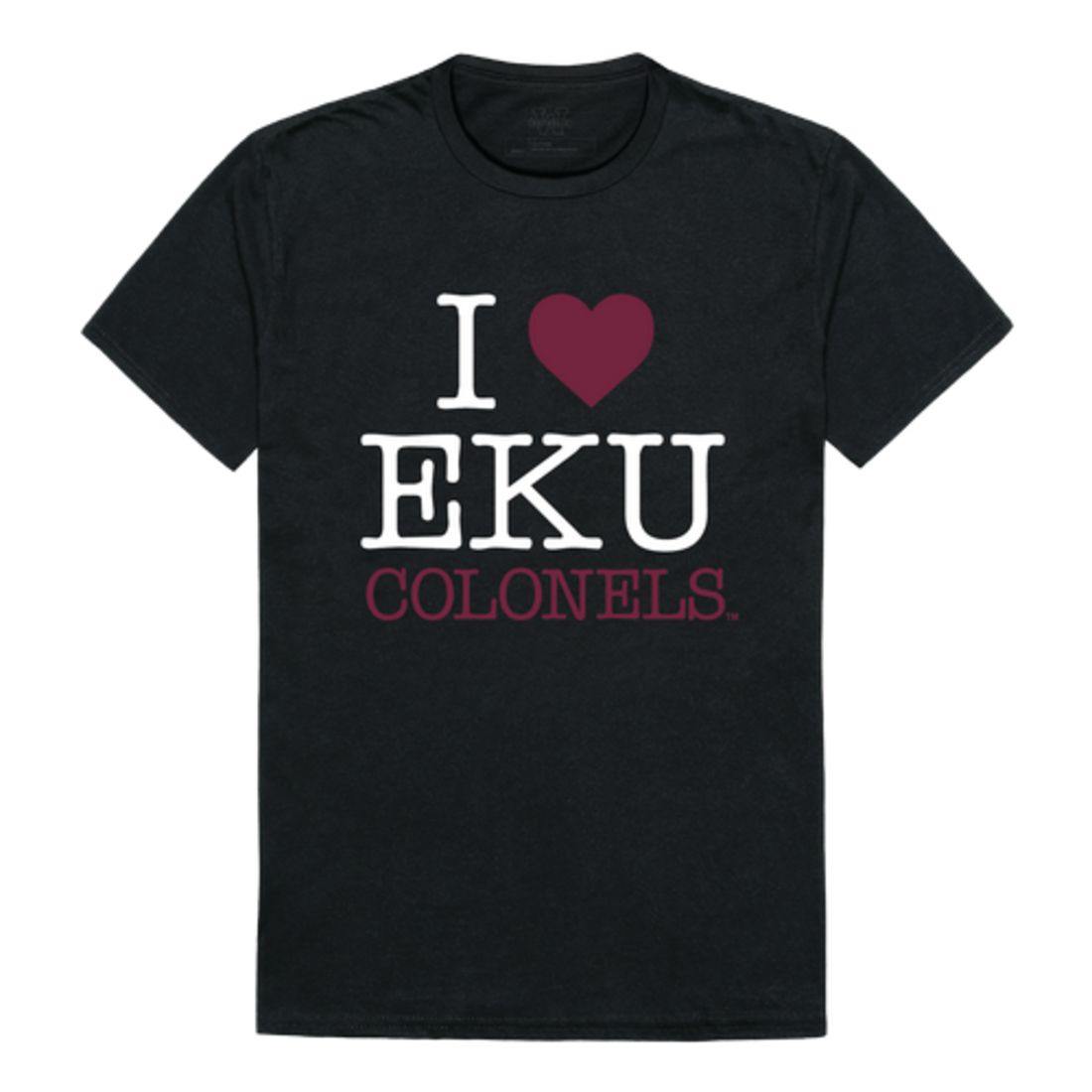 I Love EKU Eastern Kentucky University Colonels T-Shirt-Campus-Wardrobe