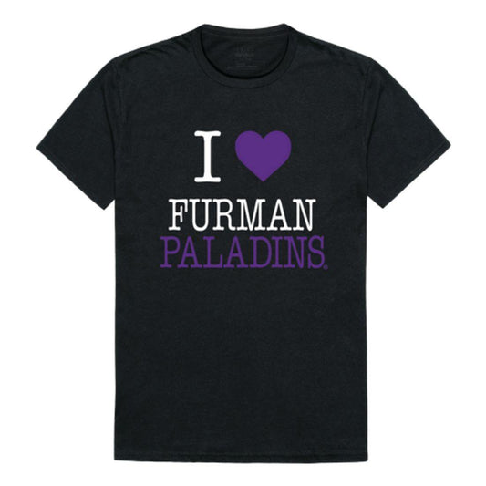 I Love Furman University Paladins T-Shirt-Campus-Wardrobe