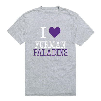 I Love Furman University Paladins T-Shirt-Campus-Wardrobe