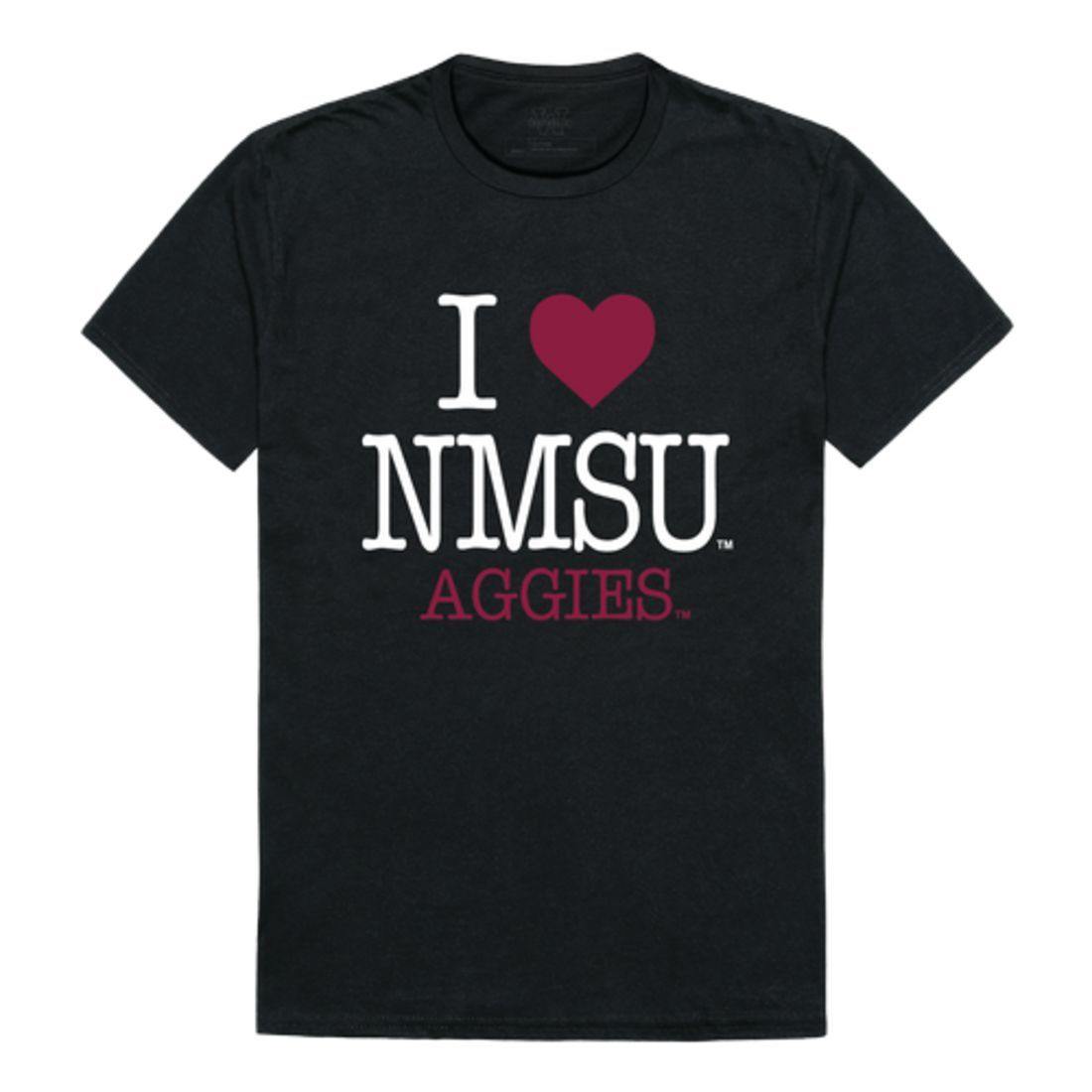 I Love NMSU New Mexico State University Aggies T-Shirt-Campus-Wardrobe