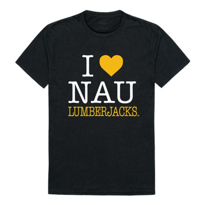 I Love NAU Northern Arizona University Lumberjacks T-Shirt-Campus-Wardrobe