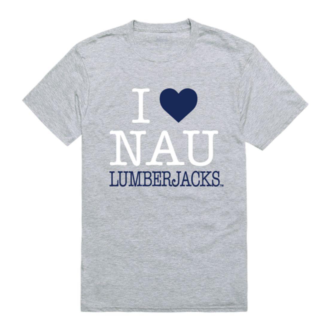 I Love NAU Northern Arizona University Lumberjacks T-Shirt-Campus-Wardrobe