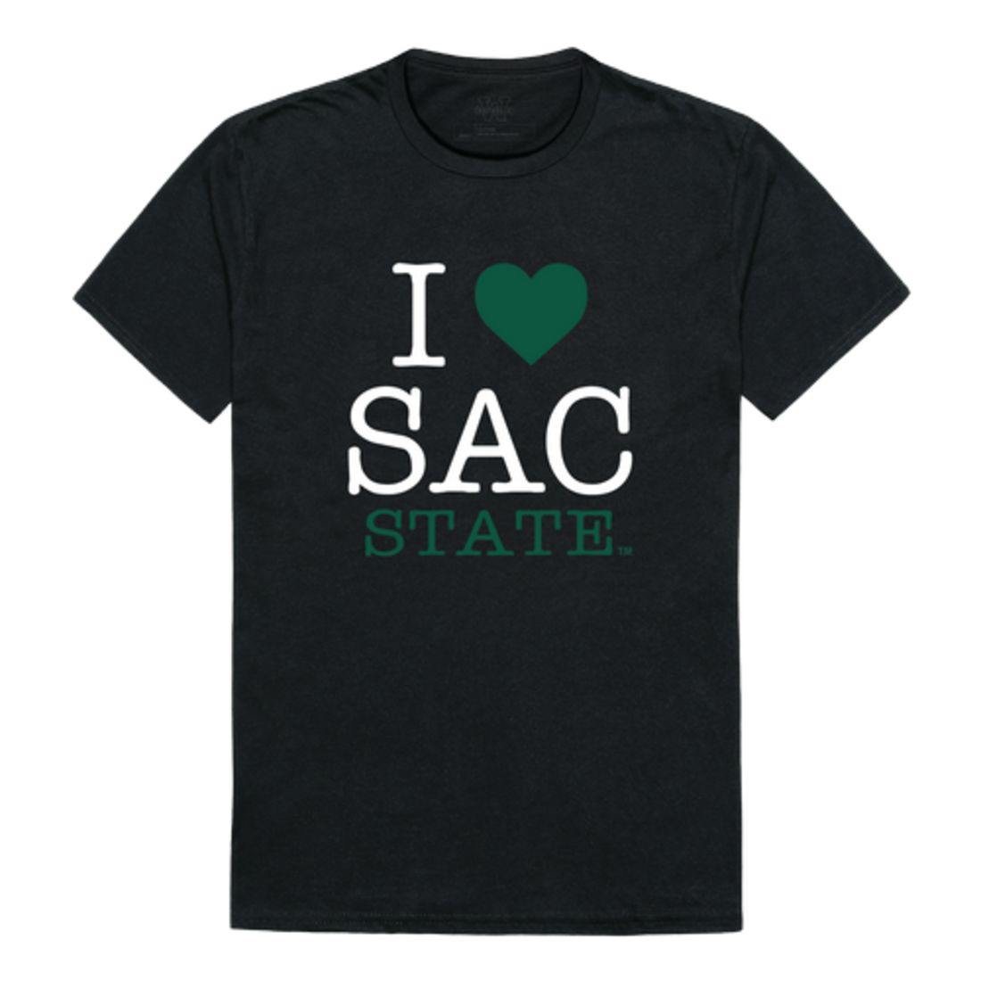 I Love Sacramento State Hornets T-Shirt-Campus-Wardrobe