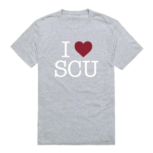 Mouseover Image, I Love SCU Santa Clara University Broncos T-Shirt-Campus-Wardrobe