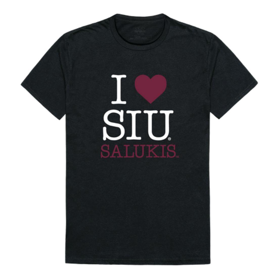 I Love SIU Southern Illinois University Salukis T-Shirt-Campus-Wardrobe