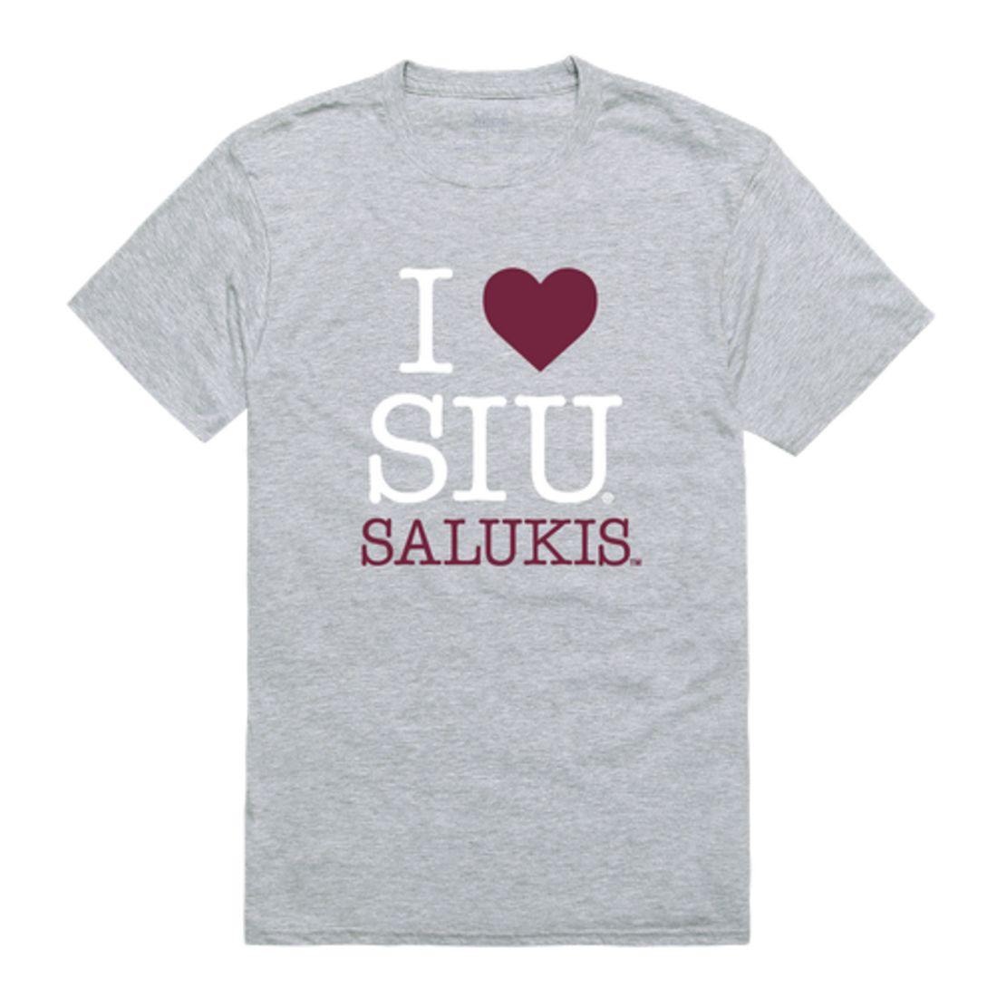 I Love SIU Southern Illinois University Salukis T-Shirt-Campus-Wardrobe