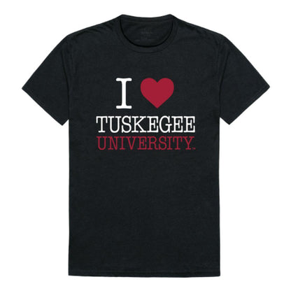 I Love Tuskegee University Golden Tigers T-Shirt-Campus-Wardrobe