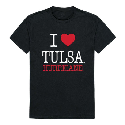 I Love University of Tulsa Golden Golden Hurricane T-Shirt-Campus-Wardrobe