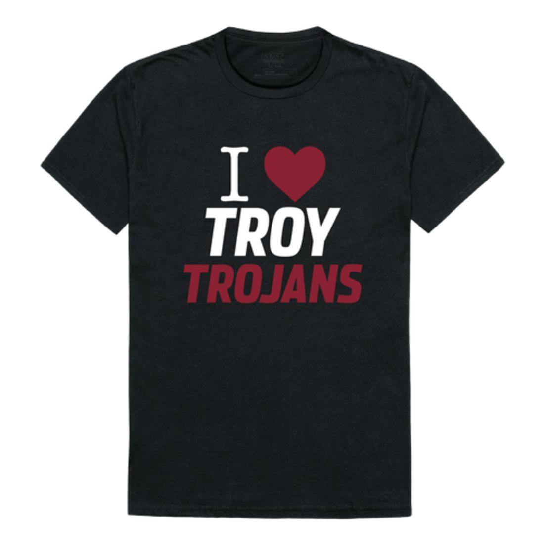 I Love Troy University Trojans T-Shirt-Campus-Wardrobe