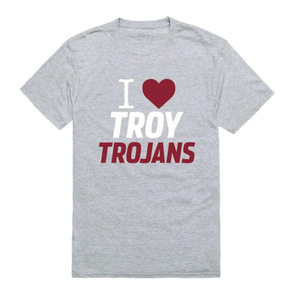 I Love Troy University Trojans T-Shirt-Campus-Wardrobe