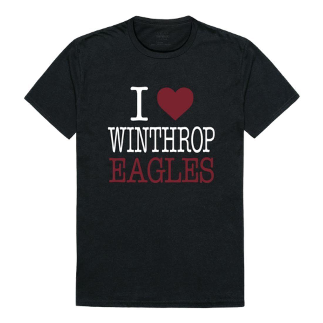 I Love Winthrop University Eagles T-Shirt-Campus-Wardrobe
