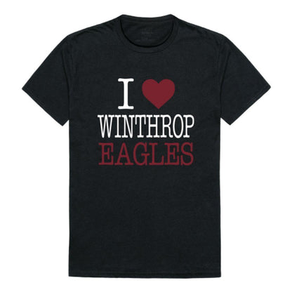 I Love Winthrop University Eagles T-Shirt-Campus-Wardrobe