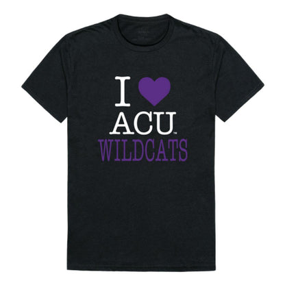 I Love ACU Abilene Christian University Wildcats T-Shirt-Campus-Wardrobe