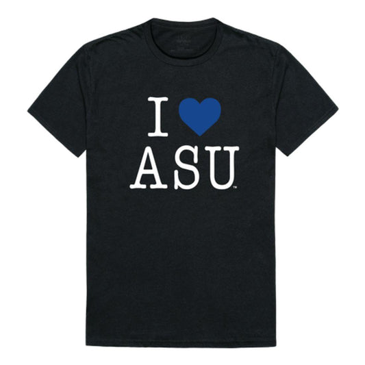 I Love ASU Albany State University Golden Rams T-Shirt-Campus-Wardrobe