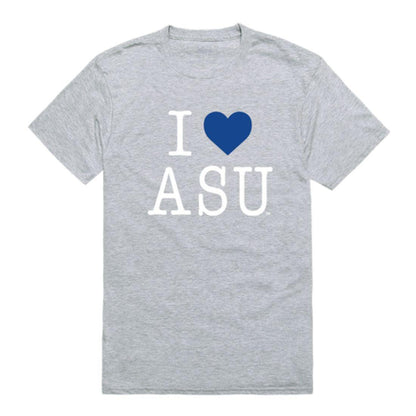 I Love ASU Albany State University Golden Rams T-Shirt-Campus-Wardrobe