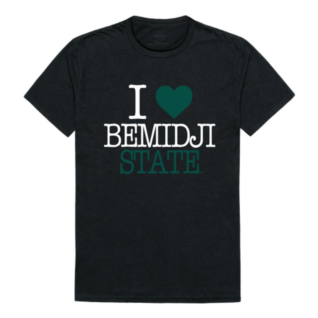I Love BSU Bemidji State University Beavers T-Shirt-Campus-Wardrobe