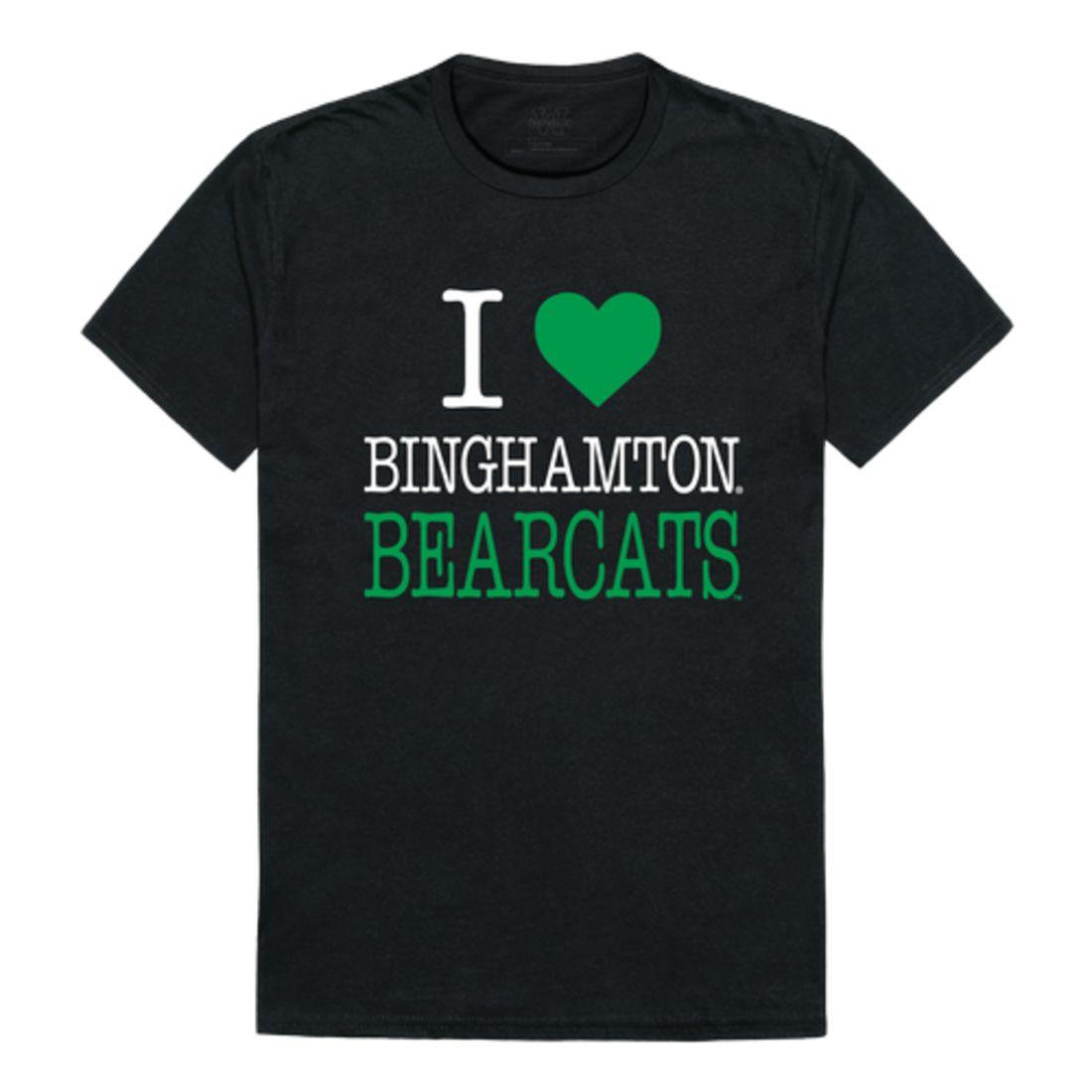 I Love SUNY Binghamton University Bearcats T-Shirt-Campus-Wardrobe