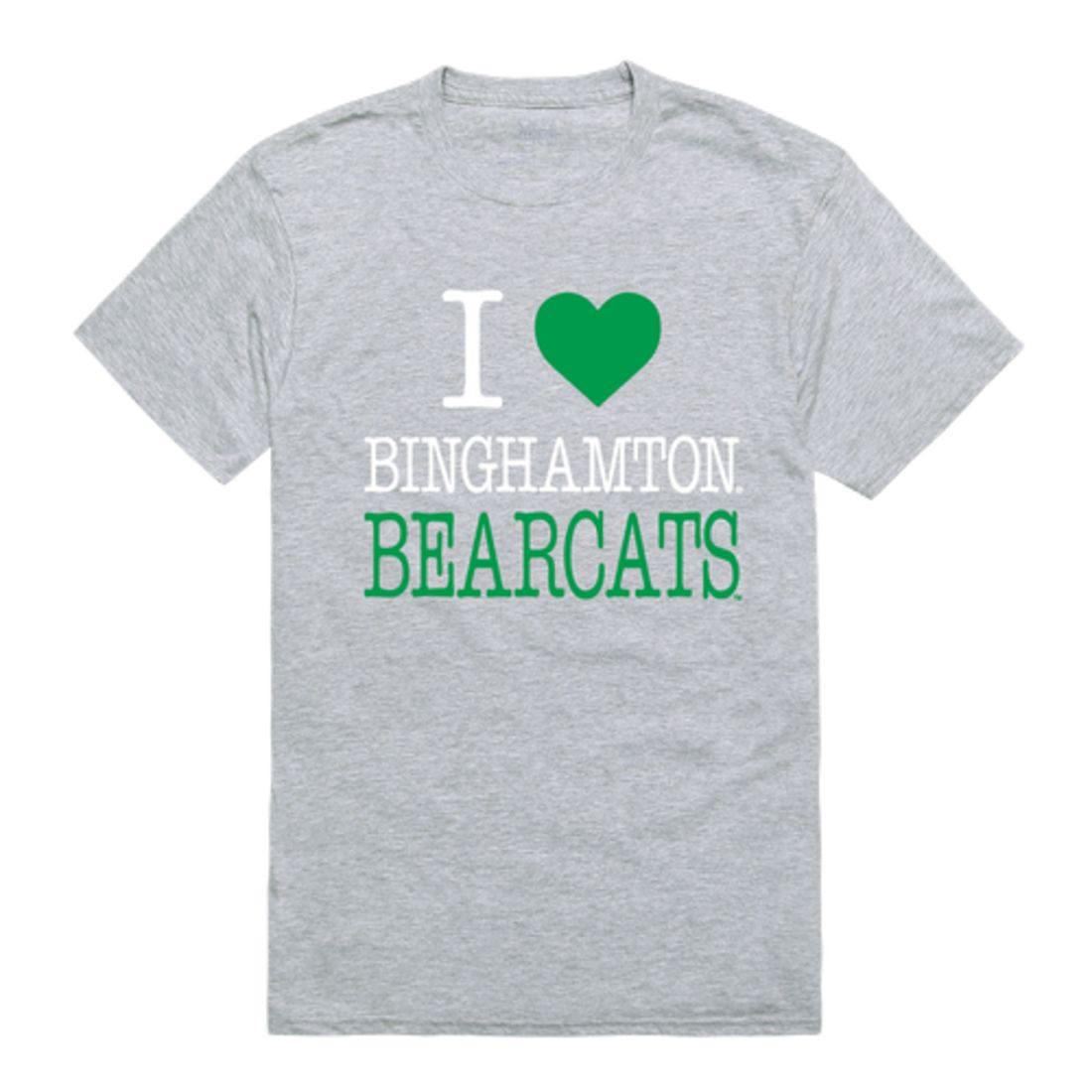 I Love SUNY Binghamton University Bearcats T-Shirt-Campus-Wardrobe