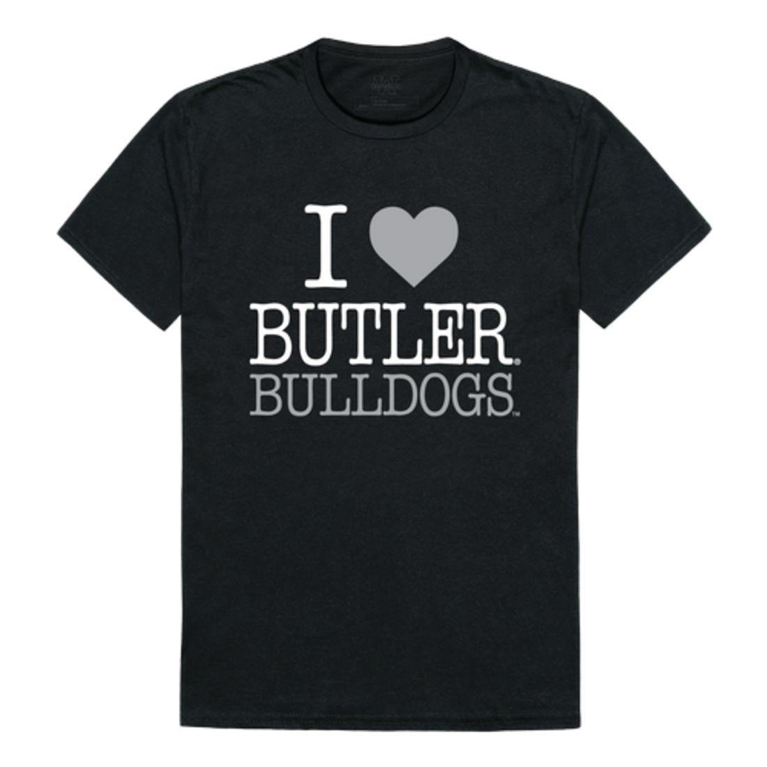 I Love Butler University Bulldog T-Shirt-Campus-Wardrobe