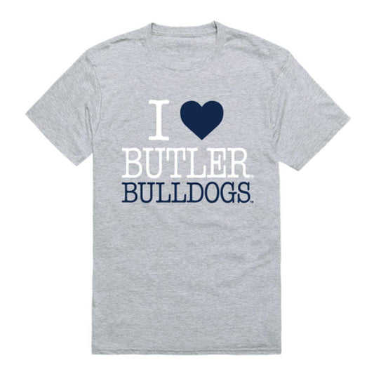 Mouseover Image, I Love Butler University Bulldog T-Shirt-Campus-Wardrobe