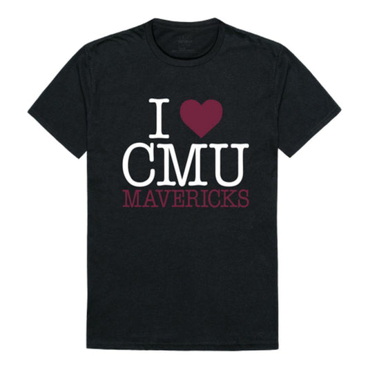 I Love CMU Colorado Mesa University Maverick T-Shirt-Campus-Wardrobe