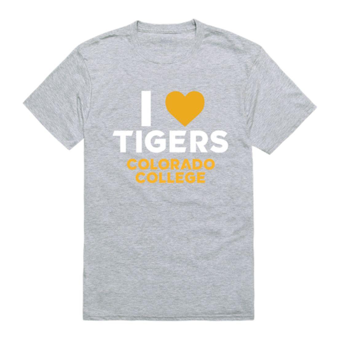 I Love Colorado College CC Tigers T-Shirt-Campus-Wardrobe