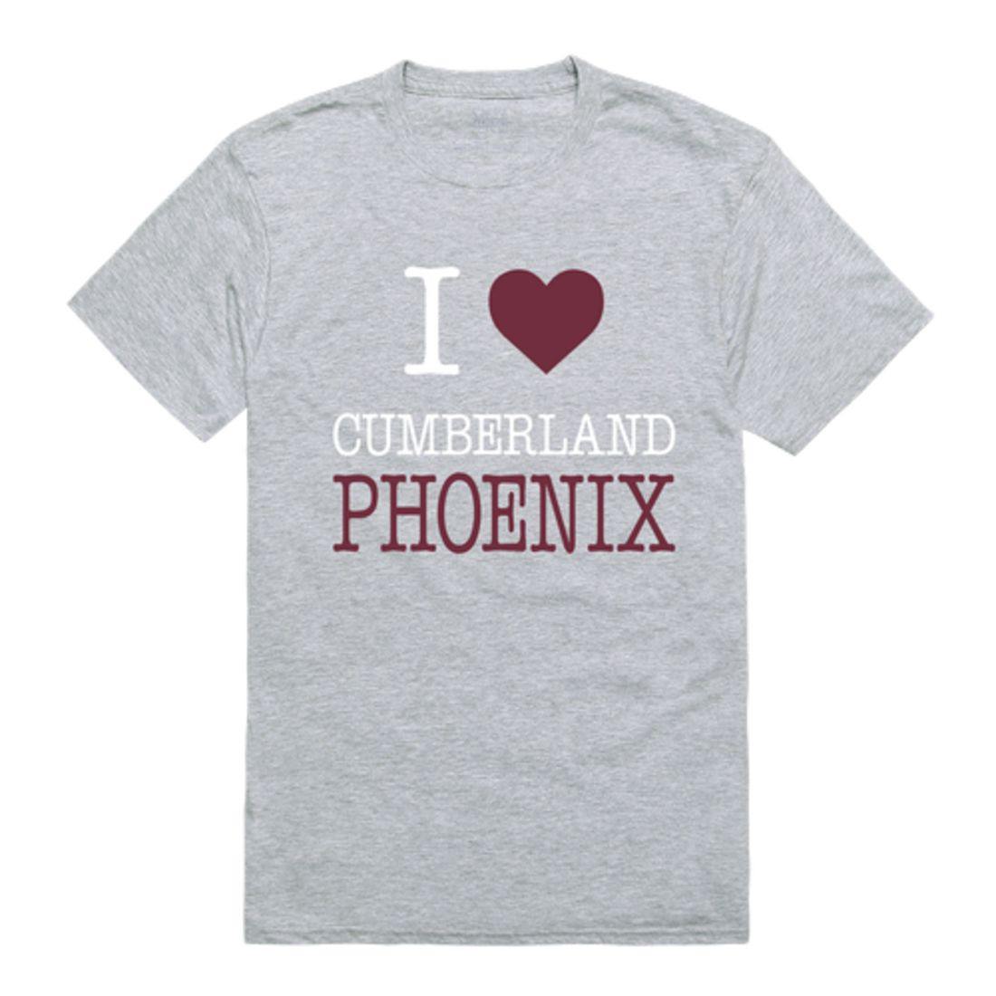I Love Cumberland University Phoenix T-Shirt-Campus-Wardrobe