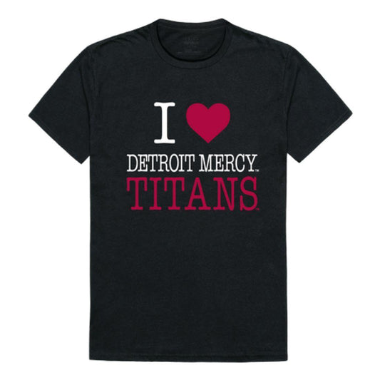 I Love UDM University of Detroit Mercy Titans T-Shirt-Campus-Wardrobe
